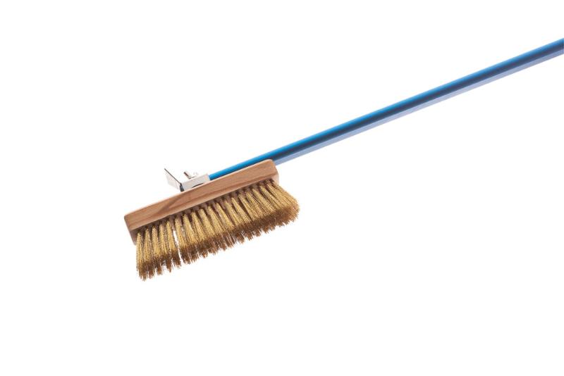 Rotating Head Oven Brush w/ Brass Bristles (47