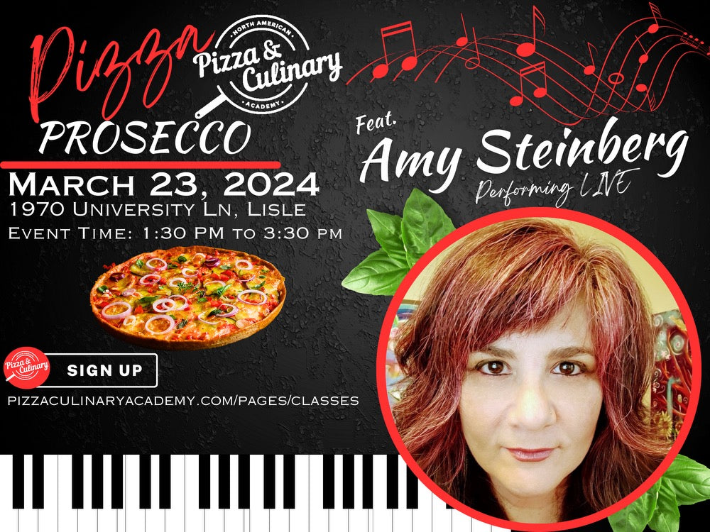 Pizza & Prosecco featuring music from Amy Steinberg