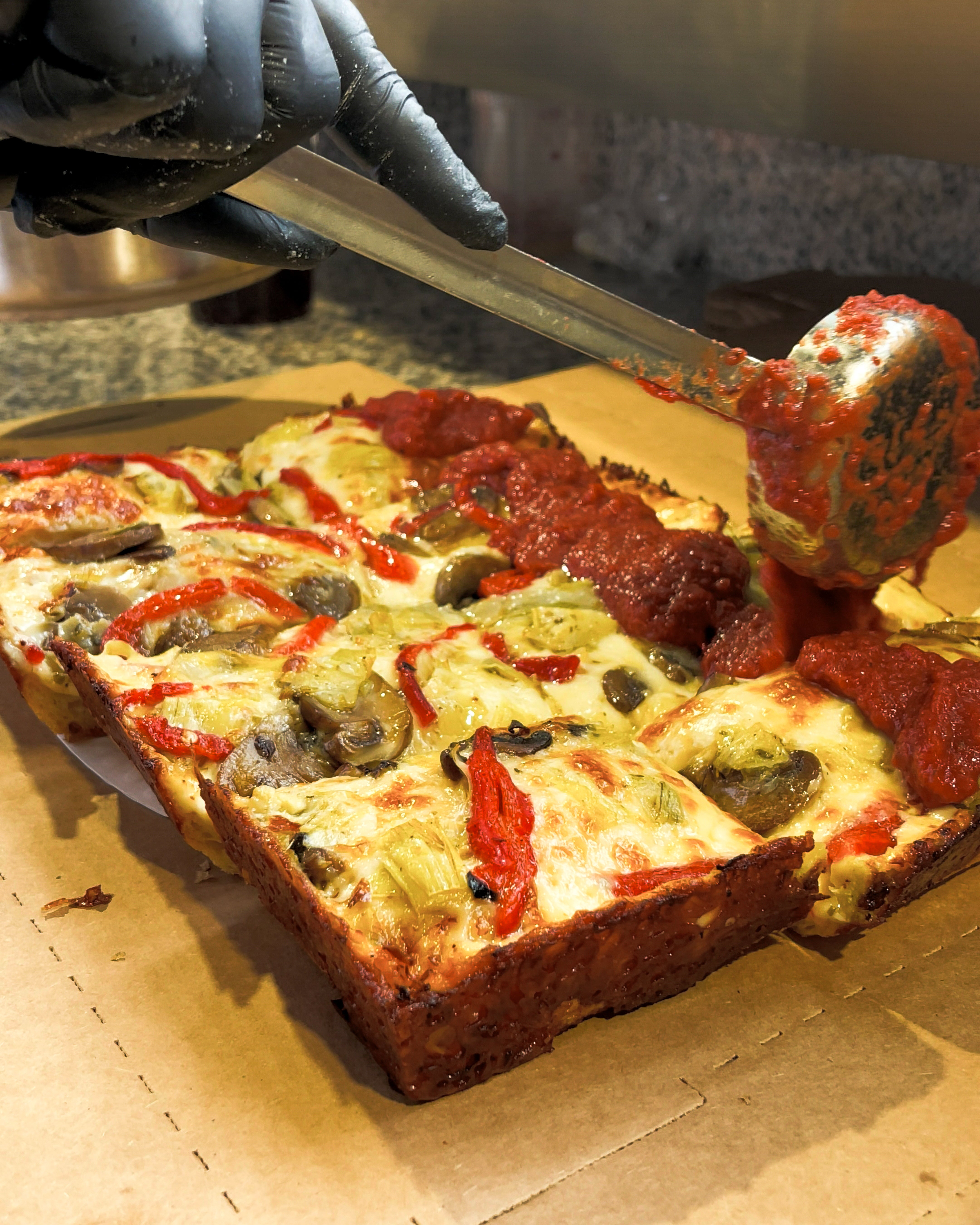 Veggie - Detroit Pizza