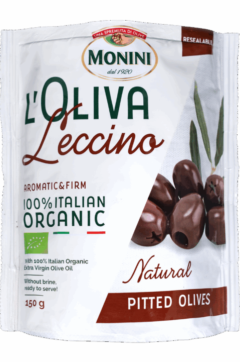 Oliva Leccino Natural Pitted Olives