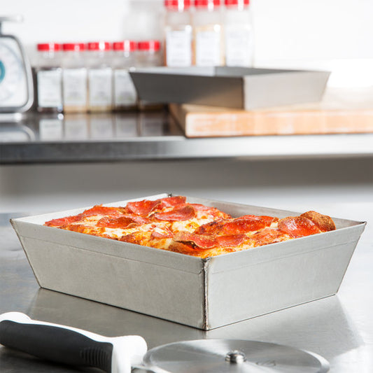 Aluminized Steel Detroit Style Pizza Pan (8x10)