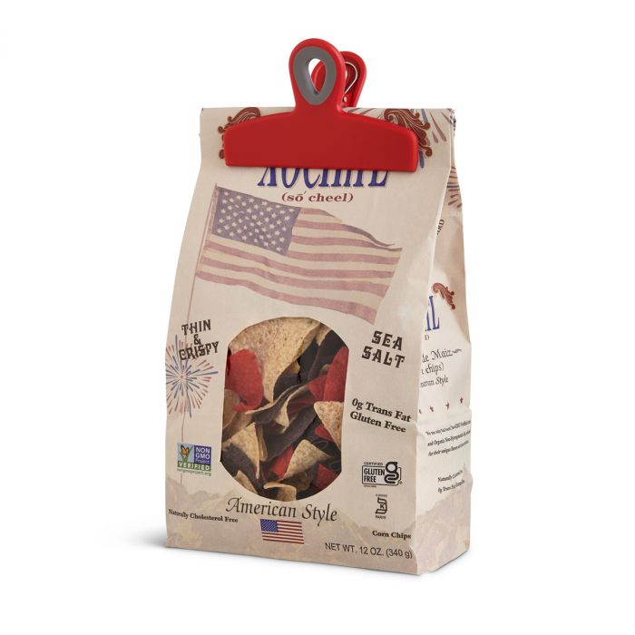 HIC Kitchen Large Bag Clips, Red Set of 2