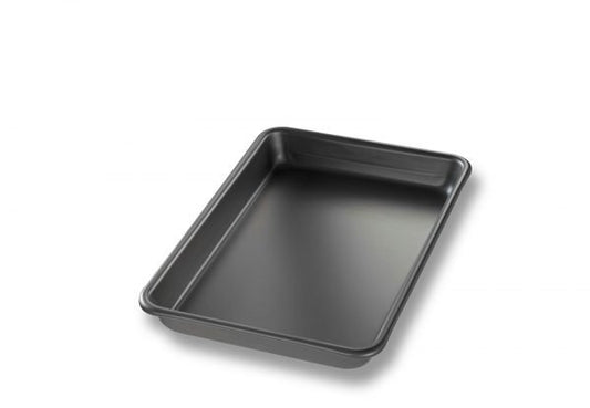 BAKALON Curled Rim, No Wire Aluminum Sheet / Bun Pan