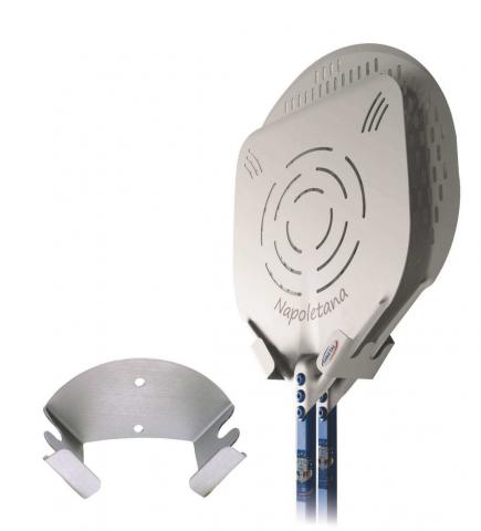 Aluminum Wall Rack For 2 Pizza peels