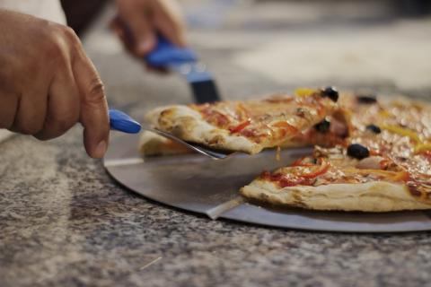 Aluminum Pizza tray 8 portions